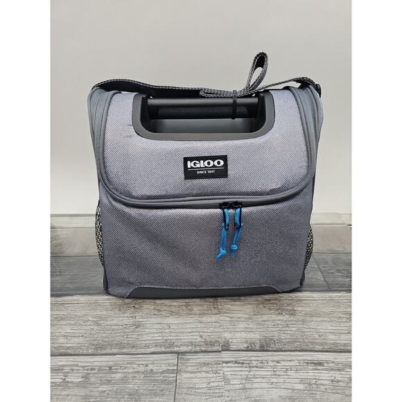 Igloo • Laguna Gripper Soft Sided Cooler • 18 Can Capacity • Gray Twill [65] - Picture 5 of 12